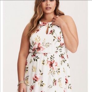Torrid Maxi floral dress